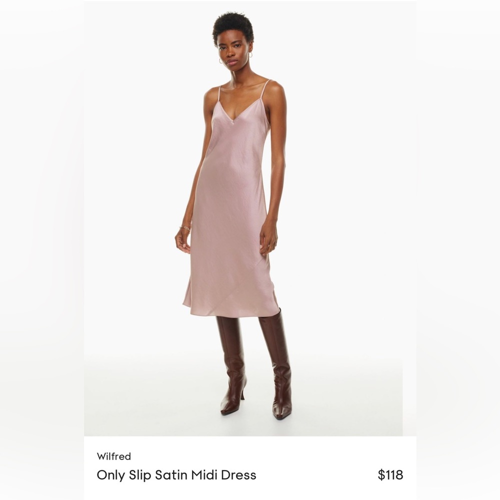Aritzia Midi Slip Dress